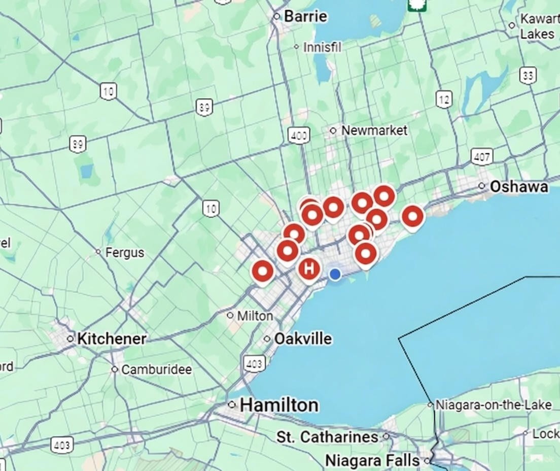 Customer using a smart vending machine